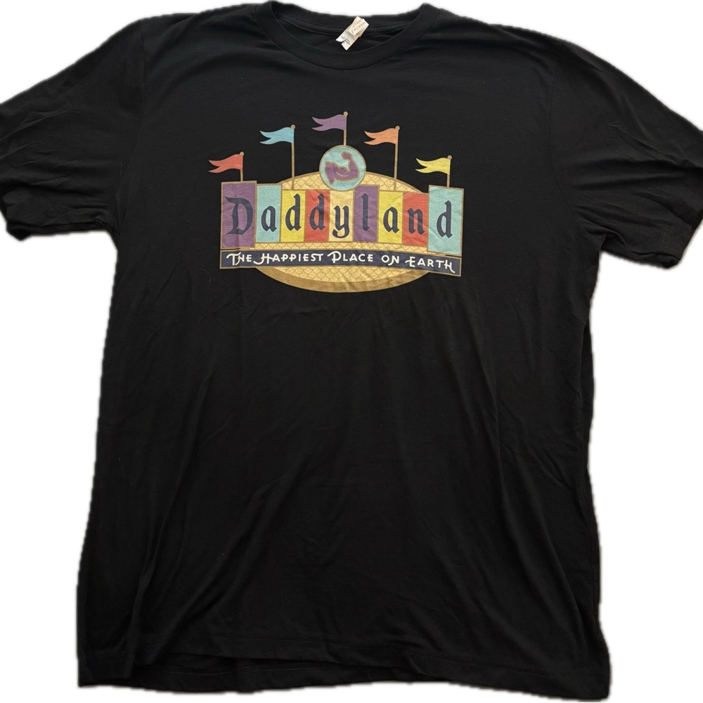 Canvas Men’s Black Daddyland T-Shirt